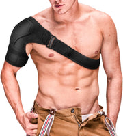 Shoulder Brace for Women and Men Recovery Shoulder. Adjustable Shoulder Support for Rotator Cuff, AC Joint Pain Relief, Shoulder Injuries. Perfect Fit Shoulder Compression Sleeve (One Size Regular)