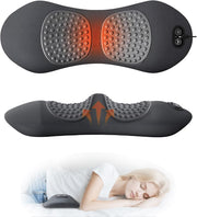 Pillow Traction Massager 2025 New for Neck Hump - 3-in-1 Cervical Neck Pillow with Heat Therapy, Memory Foam for Neck Pain Relief, Ergonomic Massager for Shoulder Back (Gray)