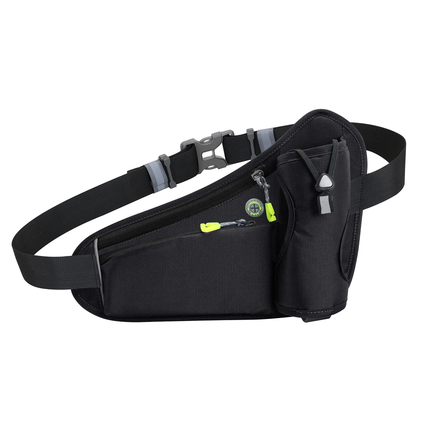 Sports Hydration Belt Bag Running Belt Waist Pack Bum Bag with Water Bottle Holder for Men Women Running Cycle Hiking Walking
