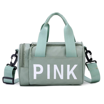 Oxford Fitness Bag Multifunctional Small Fitness Training Bag Wear-resistant Adjustable Strap Large Capacity for Travel Swimming