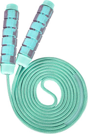 Jump Rope for Women & Men Adjustable Length Cotton Skipping Rope for Adults & Kids Workout Equipment for Weight Loss, Cardio, Boxing & Fitness Suitable for Home, Gym & School Use