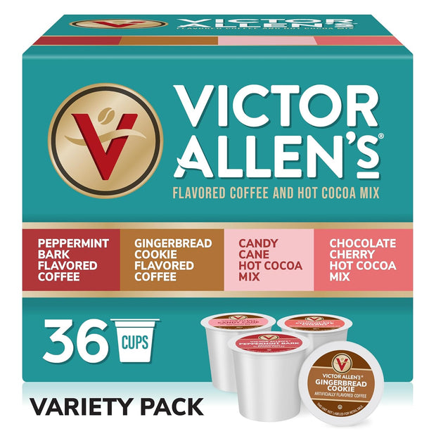 Victor Allen's Coffee Milk Chocolate Hot Cocoa SSC, 42 Count, Single Serve K-Cup Pods for Keurig K-Cup Brewers