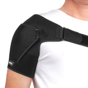 Shoulder Brace with Adjustable Compression Sleeve Rotator Cuff Support & Arm Sling, Hot/Cold Pack Compatible, Breathable Stabilizer for Pain Relief, Fits Left/Right Arm, Men & Women (Large)