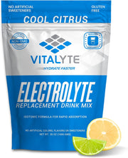 Vitalyte Electrolyte Powder Drink Mix, Isotonic Electrolyte Hydration Mix, Gluten Free Post Workout Powder Mix, Pack of 1, 35 oz., Cranberry Frost Flavor