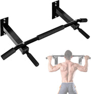 Yes4All Pull Up Bar Wall Mounted - Multifunctional Wall Mounted Pull Up Bar for Home Gym Workout Strength Training Equipment