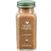 Simply Organic Ground Ginger Root, 1.64 Ounce, Non ETO, Non Irradiated, Non GMO, Complements Both Sweet & Savory Dishes