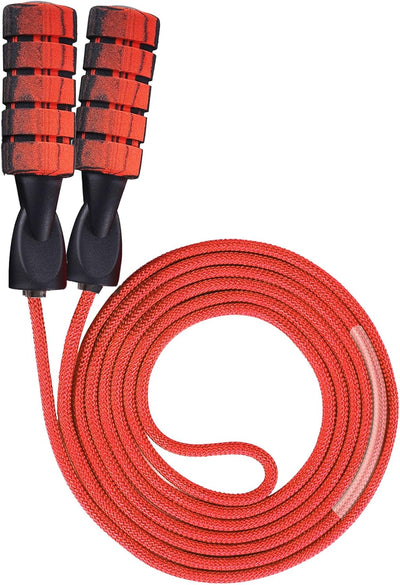 Jump Rope for Women & Men Adjustable Length Cotton Skipping Rope for Adults & Kids Workout Equipment for Weight Loss, Cardio, Boxing & Fitness Suitable for Home, Gym & School Use