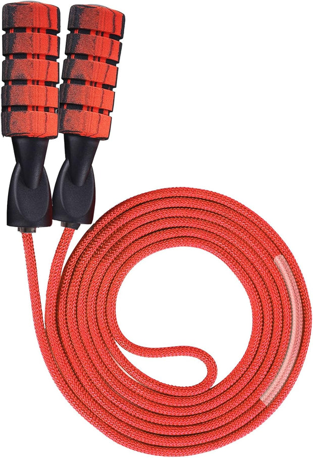 Jump Rope for Women & Men Adjustable Length Cotton Skipping Rope for Adults & Kids Workout Equipment for Weight Loss, Cardio, Boxing & Fitness Suitable for Home, Gym & School Use