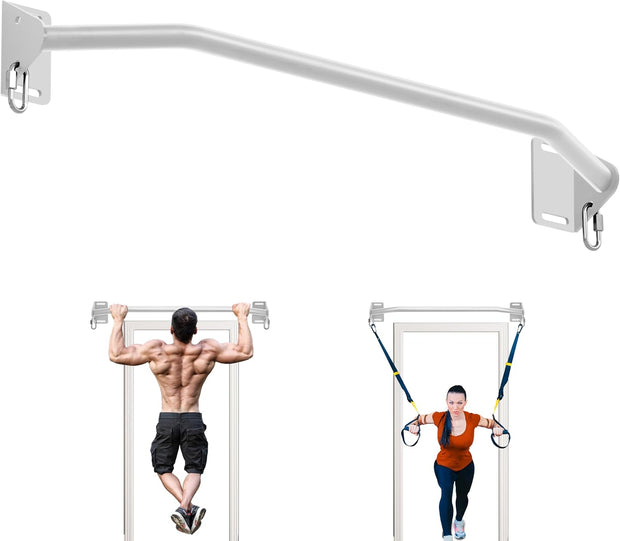 Pull Up Bar Wall Mounted-Heavy Duty Joist Mounted Pull Up Bar-Premium Strength Training Pull-Up Bars-Fast and Easy Installation for Home and Garage Use,Supports up to 600 Lbs