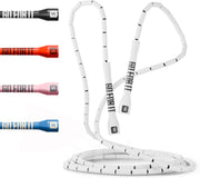 Sportbit Elite Beaded Jump Rope - Adjustable Speed Rope for Fitness, CrossFit, Boxing - Tangle-Free, Lightweight