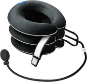 S Cervical Neck Traction Device for Instant Neck Pain Relief - Inflatable & Adjustable Neck Stretcher Neck Support Brace, Neck Traction Pillow for Home Use Neck Decompression