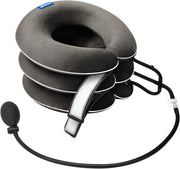S Cervical Neck Traction Device for Instant Neck Pain Relief - Inflatable & Adjustable Neck Stretcher Neck Support Brace, Neck Traction Pillow for Home Use Neck Decompression