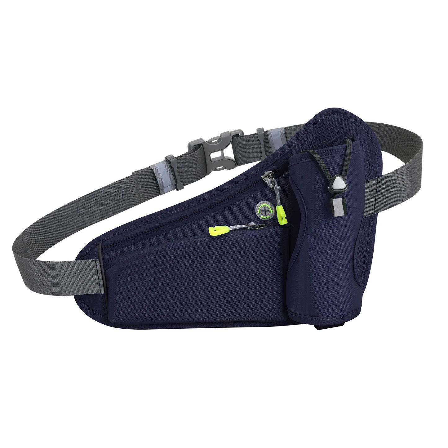 Sports Hydration Belt Bag Running Belt Waist Pack Bum Bag with Water Bottle Holder for Men Women Running Cycle Hiking Walking
