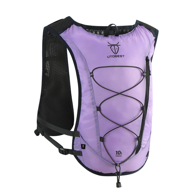 UTOBEST Trail Running Backpack 10L Ultra Lightweight Hydration Vest with 2L Water Bladder for Outdoor Hiking Cycling Marathon