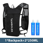 NEWBOLER Breathable Hydration Vest Trail Running Backpacks Lightweight Cycling Run Jogging Marathon Backpack Riding Climbing Bag