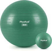 Yoga Ball for Exercise, Pilates Set, 4 Sizes Fitness Ball for Workout, Birthing, Pregnancy, Physical Therapy- Pump Included