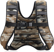 ZELUS Weighted Vest, 6lb/8lb/12lb/16lb/20lb/25lb/30lb Weight Vest with Reflective Stripe for Workout, Strength Training, Running, Fitness, Muscle Building, Weight Loss, Weightlifting