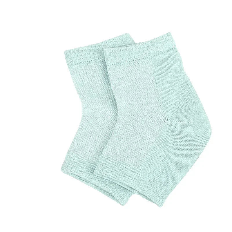 1Pair Silicone Moisturizing Gel Heel Socks Reusable Anti Cracked Chapped Foot Smooth Skin Care Exfoliating Foot Protector Tools