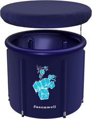 Jasonwell Ice Bath Tub for Athletes - Heavy Duty Cold Water Therapy Plunge Tub Ice Pod for Recovery Portable Ice Barrel Plunge Pool for Outdoor Inflatable Hot Tub Bathtub at Home for Adults